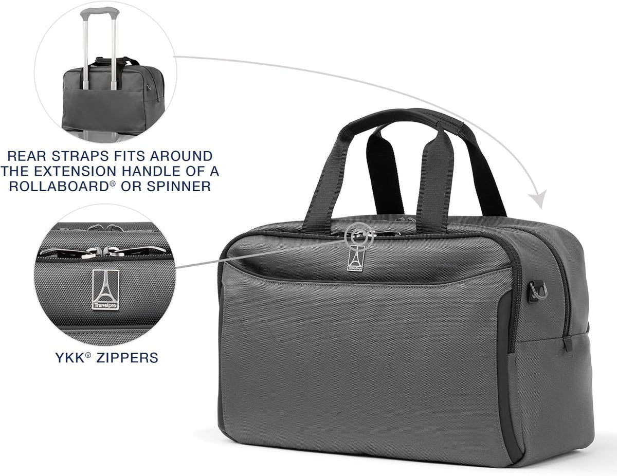 Crew Classic Lightweight Softside Luggage, Underseat Travel Tote Bag, Men and Women, Patriot Blue