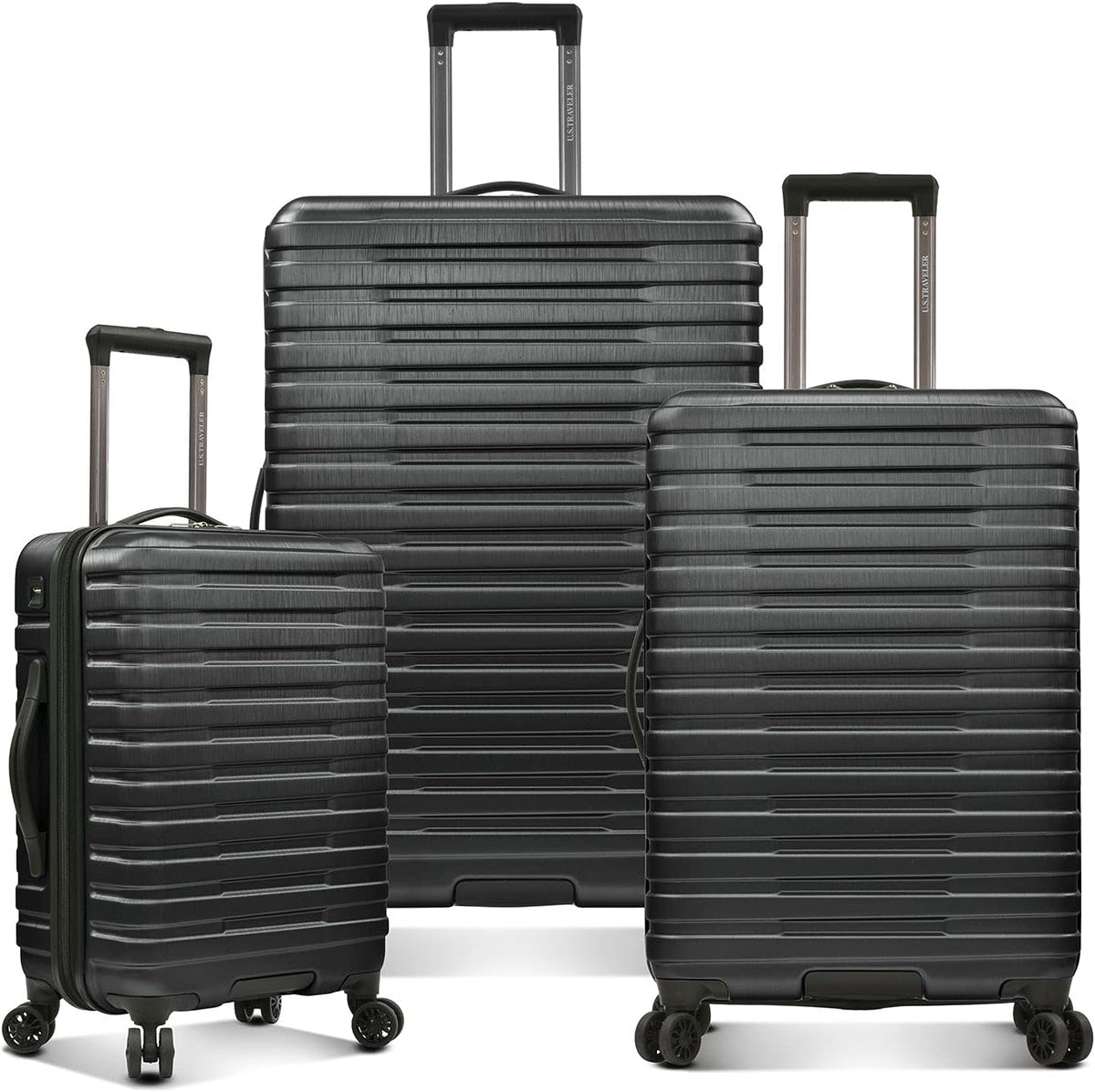 Boren Expandable Hardside Rugged Travel Luggage with 8 Spinner Wheels, Mint, Carry-on 22-Inch