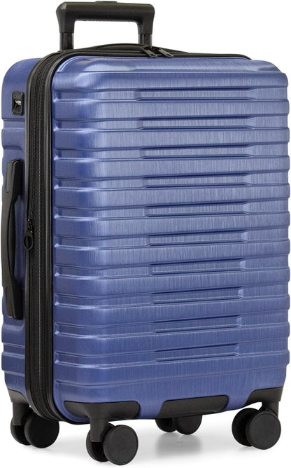 Boren Expandable Hardside Rugged Travel Luggage with 8 Spinner Wheels, Mint, Carry-on 22-Inch