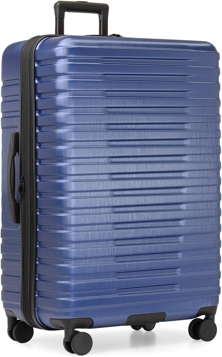 Boren Expandable Hardside Rugged Travel Luggage with 8 Spinner Wheels, Mint, Carry-on 22-Inch