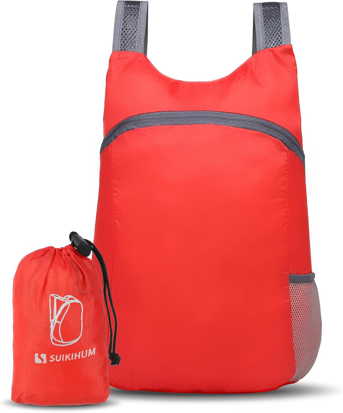 20L Ultra Hiking-Daypack Lightweight Foldable Travel Packable Backpack for Camping Cycling Outdoor, Navy Blue