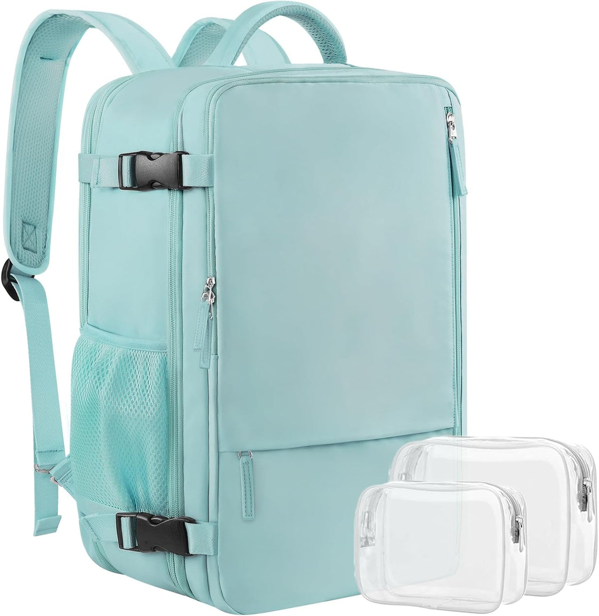Large Expandable Travel Backpack for Men and Women, 17 Inch Laptop, Waterproof, Casual, College Bookbag, Backpack for Women, as Person Item Flight Approved