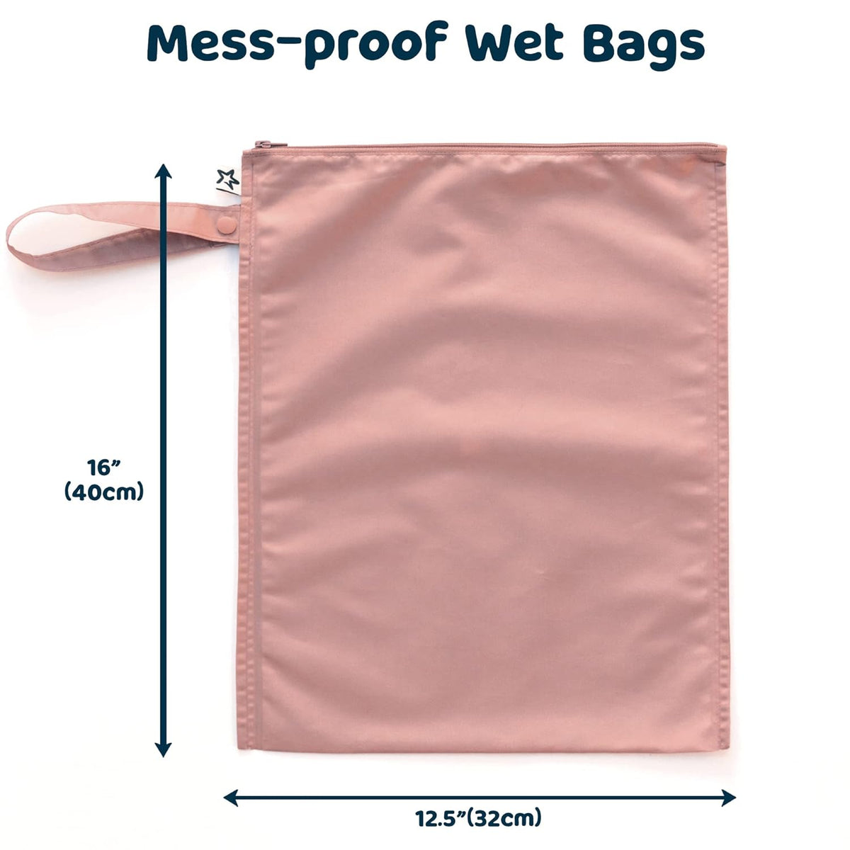 Mess Proof Wet Bags | Reusable Waterproof Wet Bags for Swimsuits | Baby Clothes | Travel & Diaper Bag (Black, Green Checkers) - Colors B