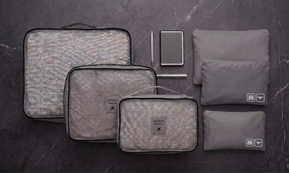 6-Piece Packing Cube Set | Travel Organizers for Luggage | Suitcase Packing Organizers | Travel Accessories for Carry-On | 100% Polyester