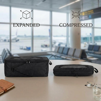6-Piece Packing Cube Set | Travel Organizers for Luggage | Suitcase Packing Organizers | Travel Accessories for Carry-On | 100% Polyester