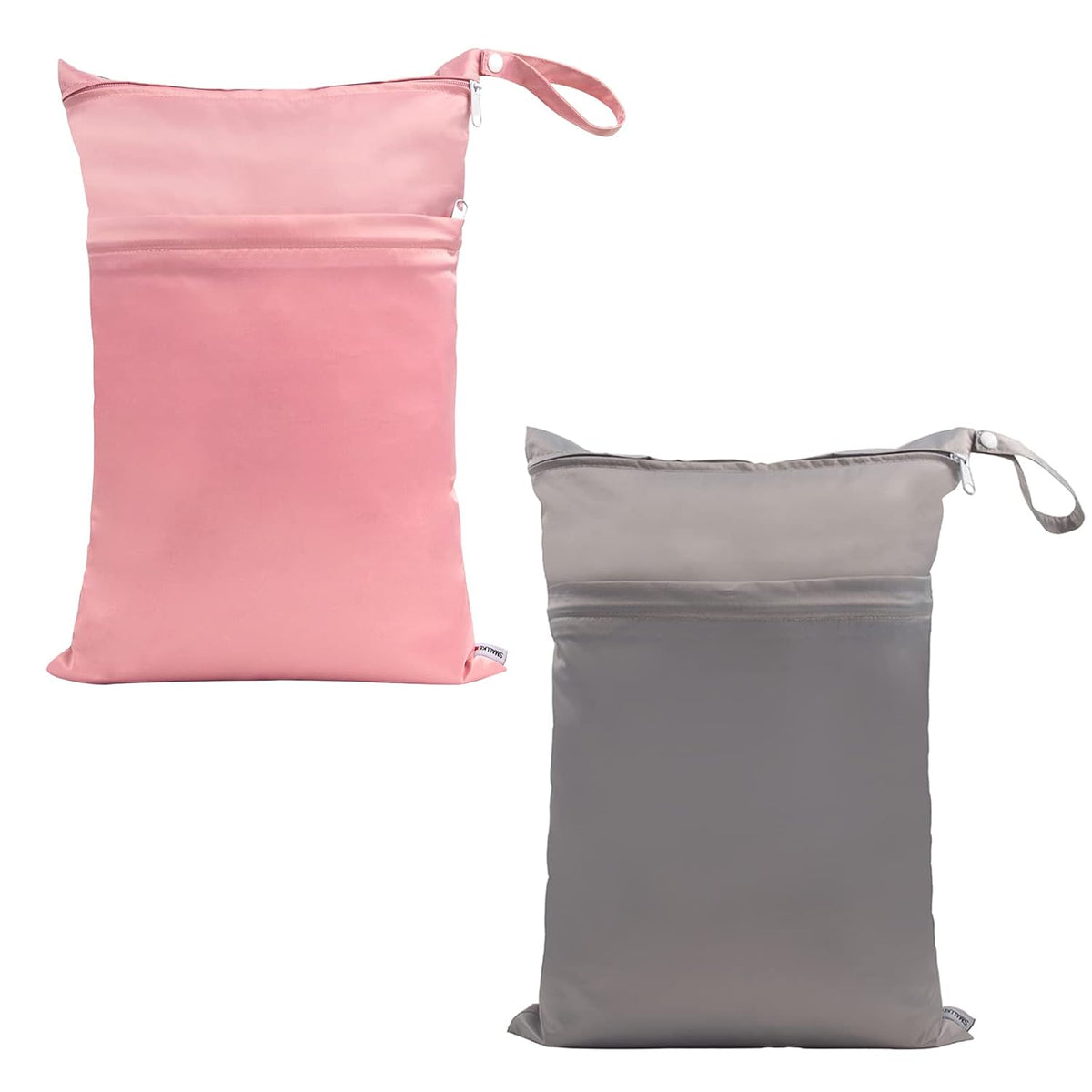Wet Bag,2 pcs Baby Wet Dry Cloth Diaper Bags,Washable, Reusable for Travel, Stroller, Pool,Beach, Wet Swimsuits,Dirty Gym Clothes, Toiletries, Toys,Mommy Bag (Color 23)