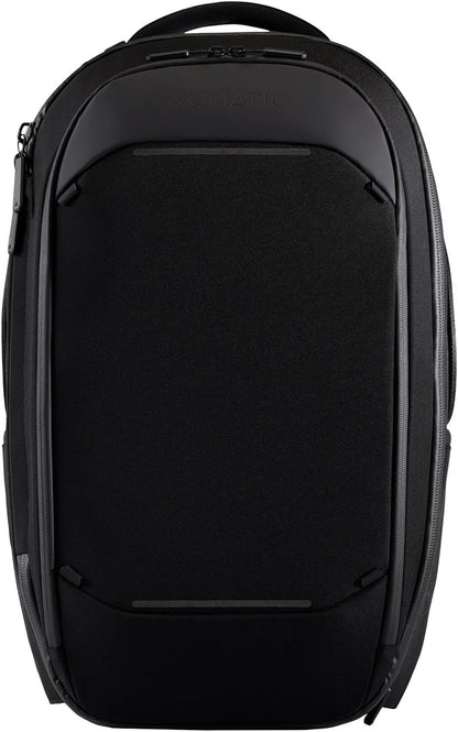 Navigator Travel Backpack - 32L Backpack with Laptop Compartment and 9L Built-In Expansion - Anti-Theft Carry-On Backpack for Travel - Water Resistant Travel Pack (Black)