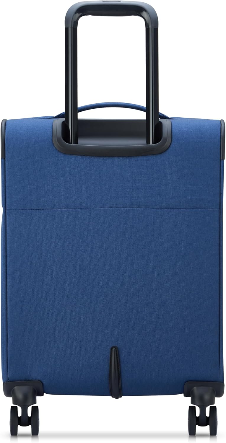 United Colors of Benetton Be Softside Expandable Luggage with Spinner Wheels, Anthracite, Carry-On 19 Inch