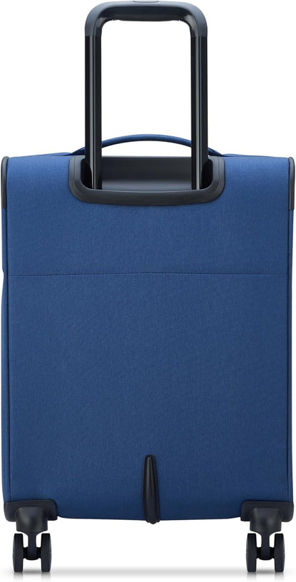 United Colors of Benetton Be Softside Expandable Luggage with Spinner Wheels, Anthracite, Carry-On 19 Inch