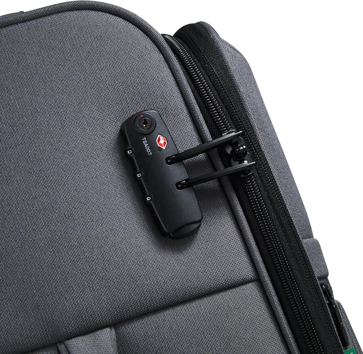 United Colors of Benetton Be Softside Expandable Luggage with Spinner Wheels, Anthracite, Carry-On 19 Inch
