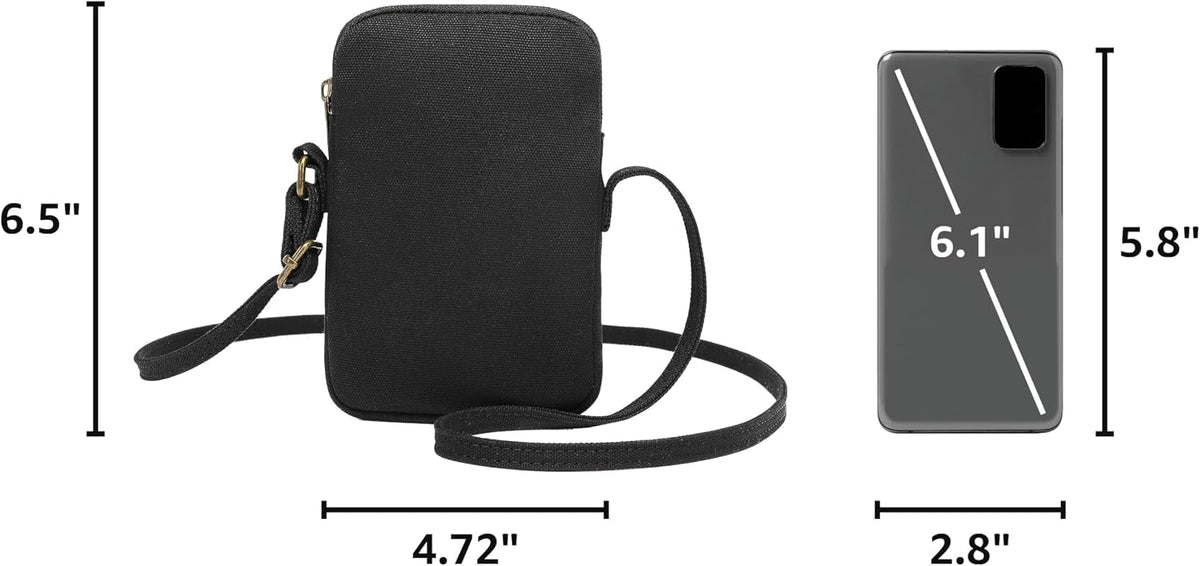 Small Crossbody Cell Phone Purse for Women Lightweight Shoulder Wallet Bag with Card Slots - Colors B
