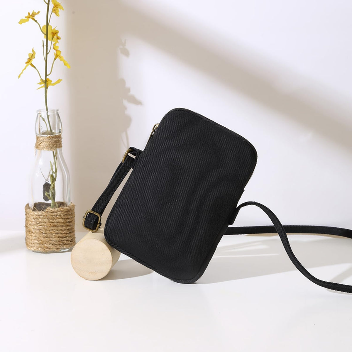 Small Crossbody Cell Phone Purse for Women Lightweight Shoulder Wallet Bag with Card Slots - Colors B