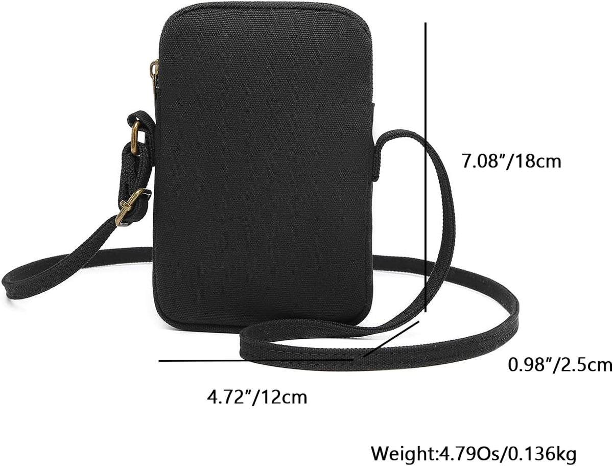 Small Crossbody Cell Phone Purse for Women Lightweight Shoulder Wallet Bag with Card Slots - Colors B