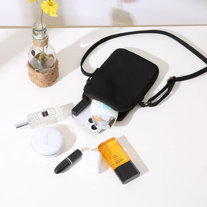 Small Crossbody Cell Phone Purse for Women Lightweight Shoulder Wallet Bag with Card Slots - Colors B