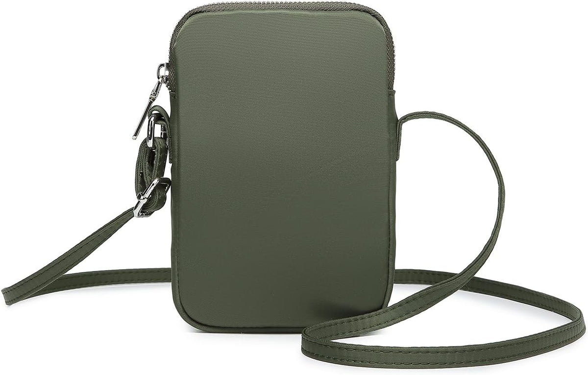 Small Crossbody Cell Phone Purse for Women Lightweight Shoulder Wallet Bag with Card Slots - Colors B