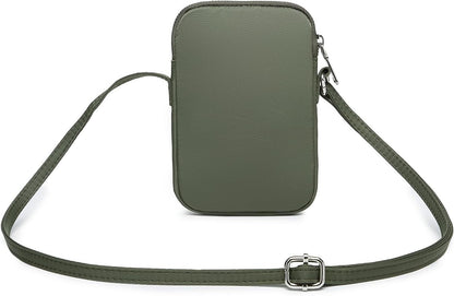 Small Crossbody Cell Phone Purse for Women Lightweight Shoulder Wallet Bag with Card Slots - Colors B
