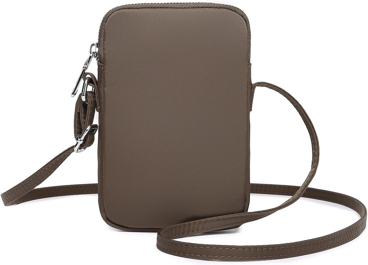 Small Crossbody Cell Phone Purse for Women Lightweight Shoulder Wallet Bag with Card Slots - Colors B