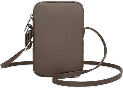 Small Crossbody Cell Phone Purse for Women Lightweight Shoulder Wallet Bag with Card Slots - Colors B