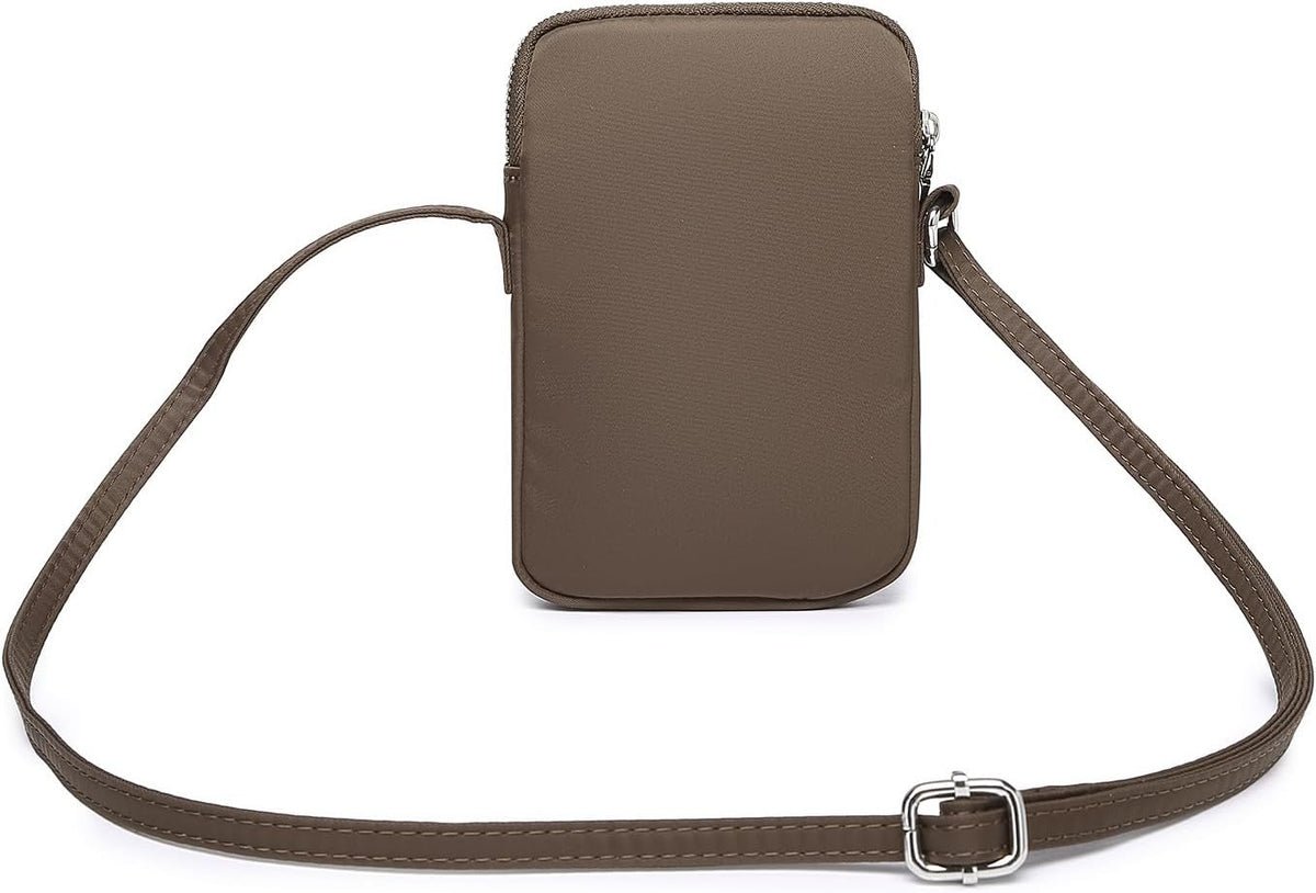 Small Crossbody Cell Phone Purse for Women Lightweight Shoulder Wallet Bag with Card Slots - Colors B