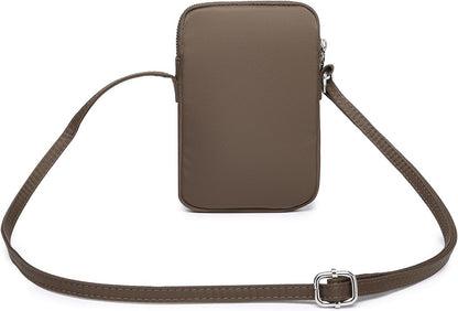 Small Crossbody Cell Phone Purse for Women Lightweight Shoulder Wallet Bag with Card Slots - Colors B