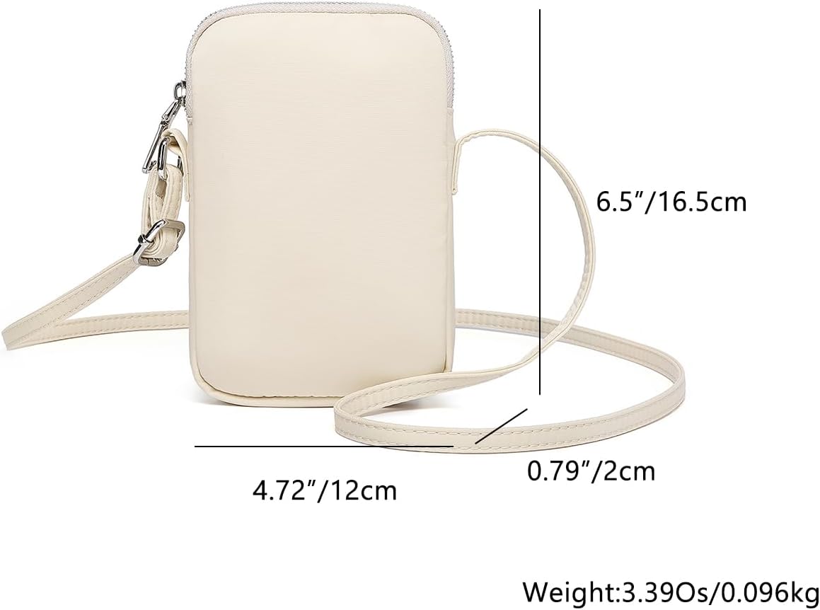 Small Crossbody Cell Phone Purse for Women Lightweight Shoulder Wallet Bag with Card Slots - Colors B