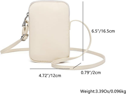 Small Crossbody Cell Phone Purse for Women Lightweight Shoulder Wallet Bag with Card Slots - Colors B