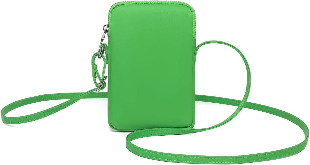 Small Crossbody Cell Phone Purse for Women Lightweight Shoulder Wallet Bag with Card Slots - Colors B