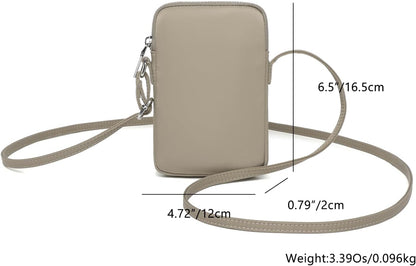 Small Crossbody Cell Phone Purse for Women Lightweight Shoulder Wallet Bag with Card Slots - Colors B