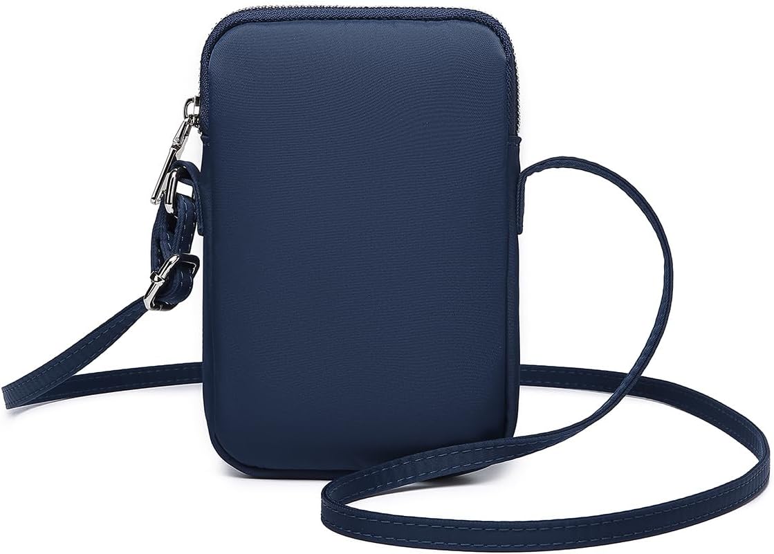 Small Crossbody Cell Phone Purse for Women Lightweight Shoulder Wallet Bag with Card Slots - Colors B