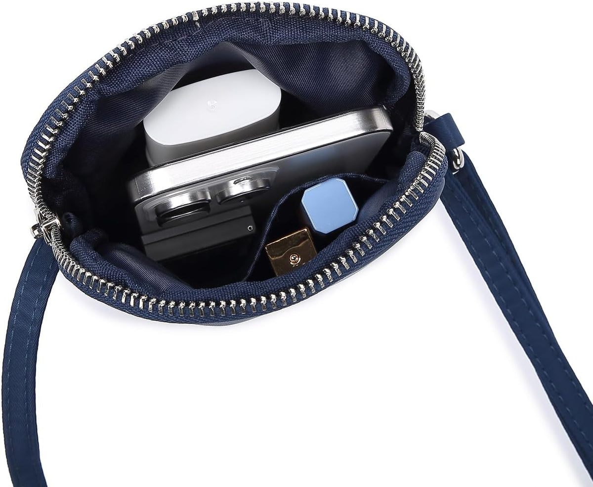 Small Crossbody Cell Phone Purse for Women Lightweight Shoulder Wallet Bag with Card Slots - Colors B