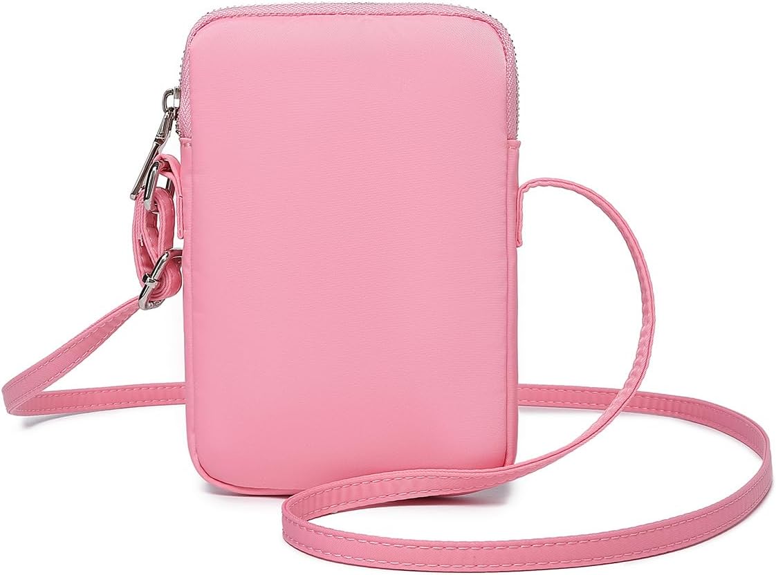 Small Crossbody Cell Phone Purse for Women Lightweight Shoulder Wallet Bag with Card Slots - Colors B