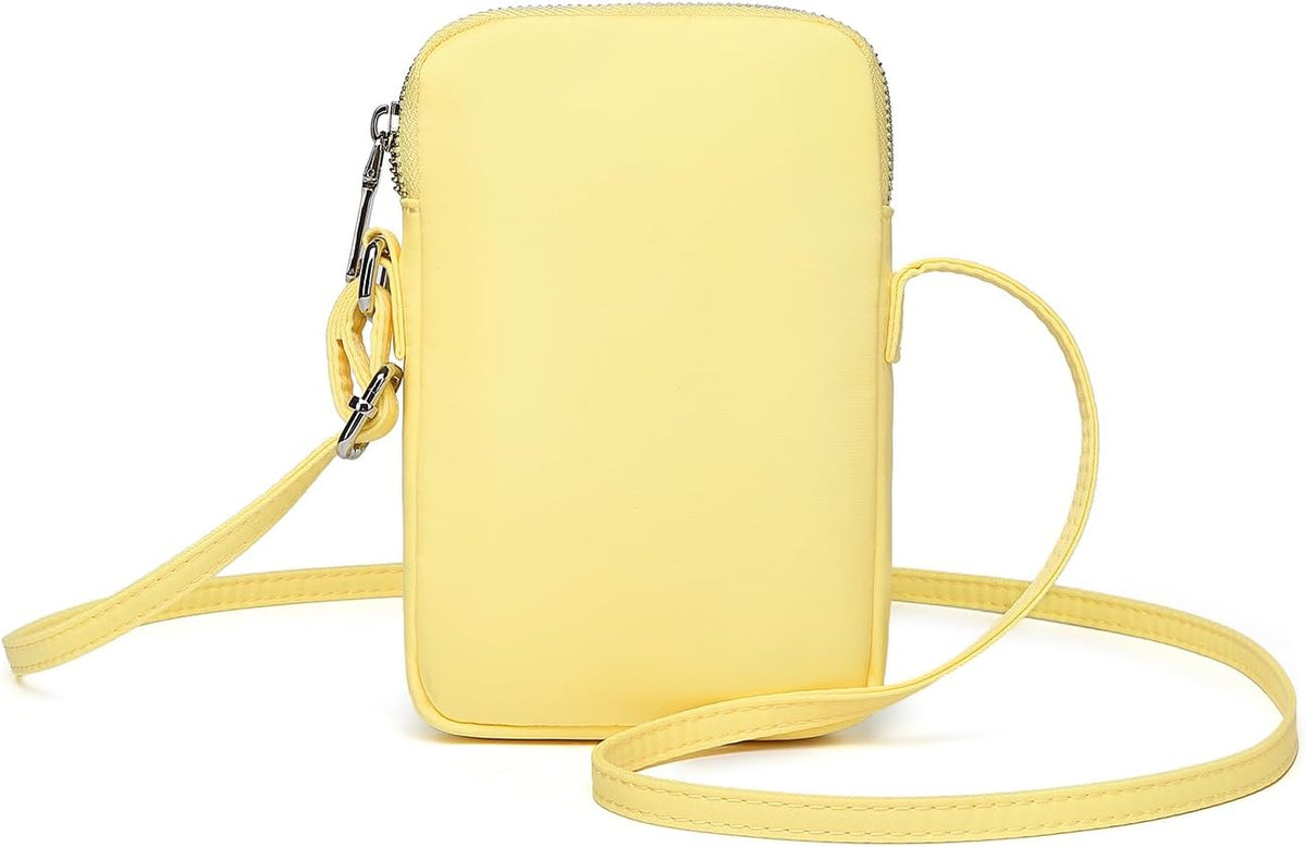 Small Crossbody Cell Phone Purse for Women Lightweight Shoulder Wallet Bag with Card Slots - Colors B