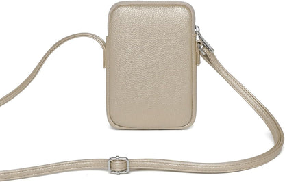 Small Crossbody Cell Phone Purse for Women Lightweight Shoulder Wallet Bag with Card Slots - Colors B