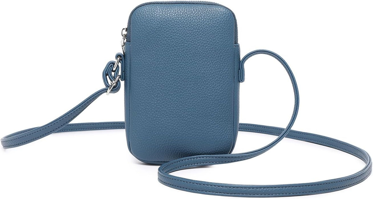 Small Crossbody Cell Phone Purse for Women Lightweight Shoulder Wallet Bag with Card Slots - Colors B