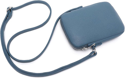 Small Crossbody Cell Phone Purse for Women Lightweight Shoulder Wallet Bag with Card Slots - Colors B