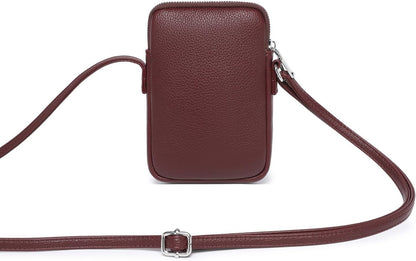 Small Crossbody Cell Phone Purse for Women Lightweight Shoulder Wallet Bag with Card Slots - Colors B