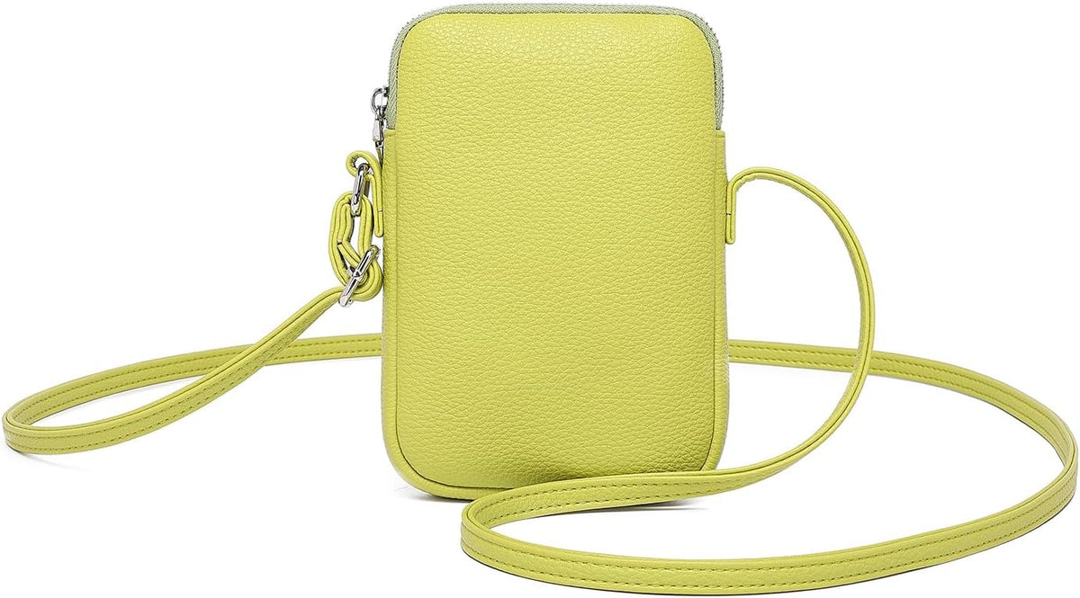 Small Crossbody Cell Phone Purse for Women Lightweight Shoulder Wallet Bag with Card Slots - Colors B