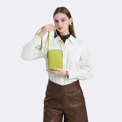 Small Crossbody Cell Phone Purse for Women Lightweight Shoulder Wallet Bag with Card Slots - Colors B