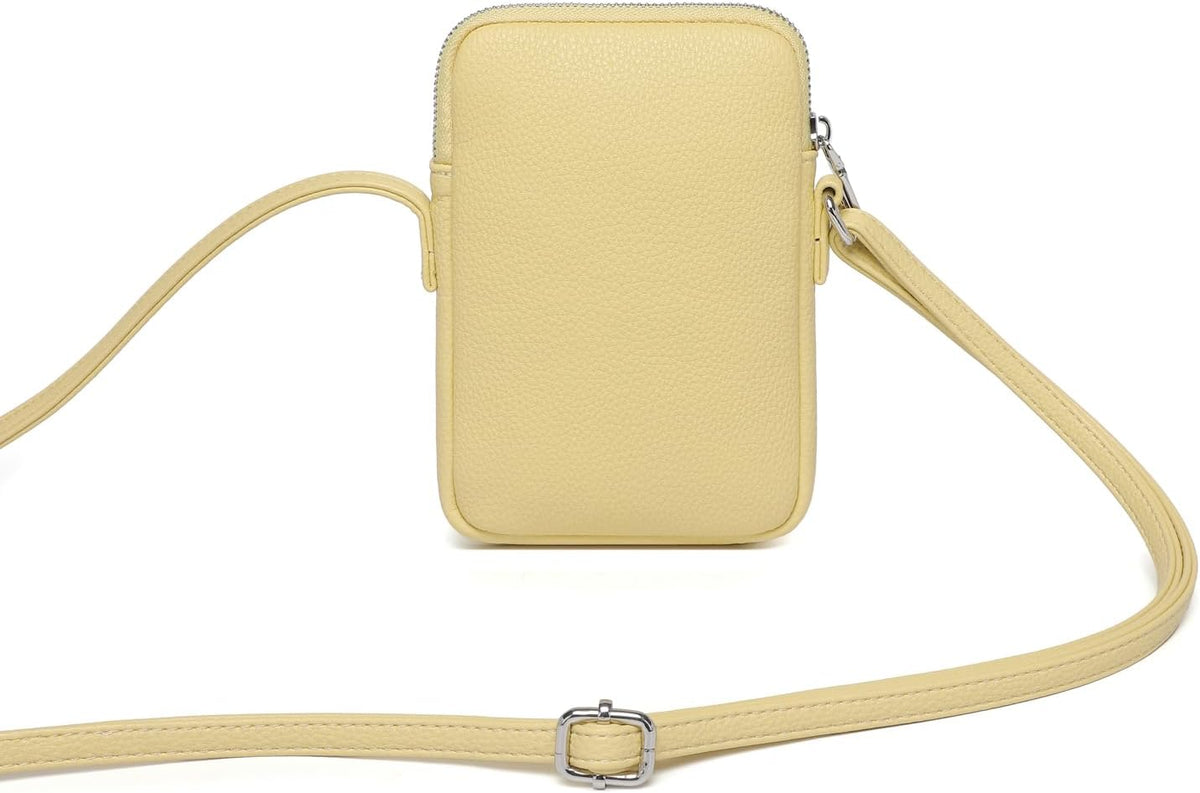 Small Crossbody Cell Phone Purse for Women Lightweight Shoulder Wallet Bag with Card Slots - Colors B
