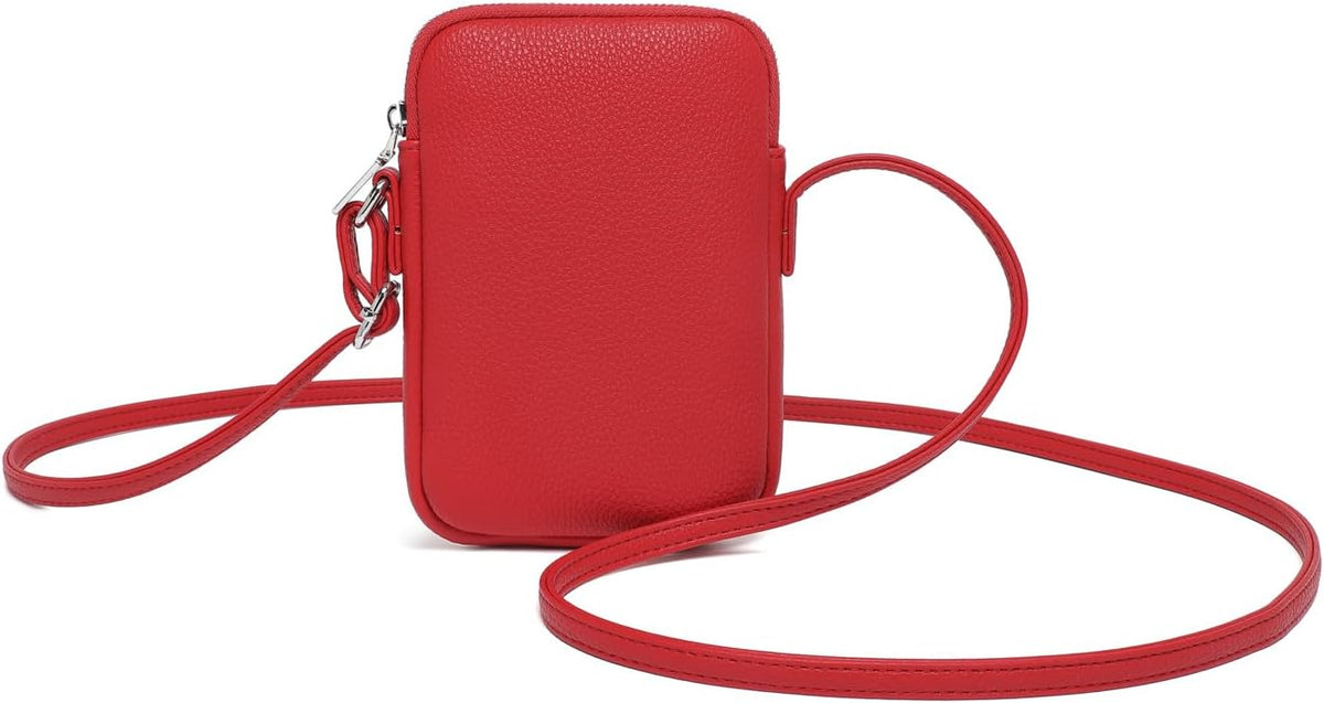Small Crossbody Cell Phone Purse for Women Lightweight Shoulder Wallet Bag with Card Slots - Colors B