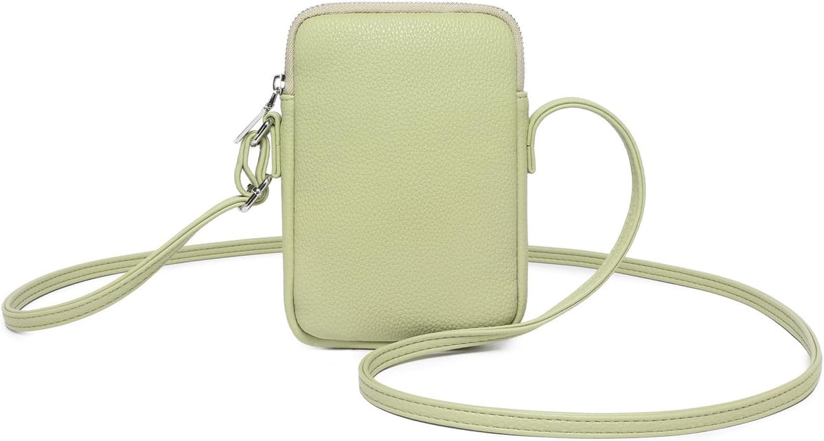 Small Crossbody Cell Phone Purse for Women Lightweight Shoulder Wallet Bag with Card Slots - Colors B