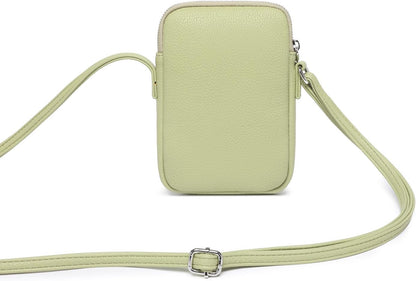 Small Crossbody Cell Phone Purse for Women Lightweight Shoulder Wallet Bag with Card Slots - Colors B