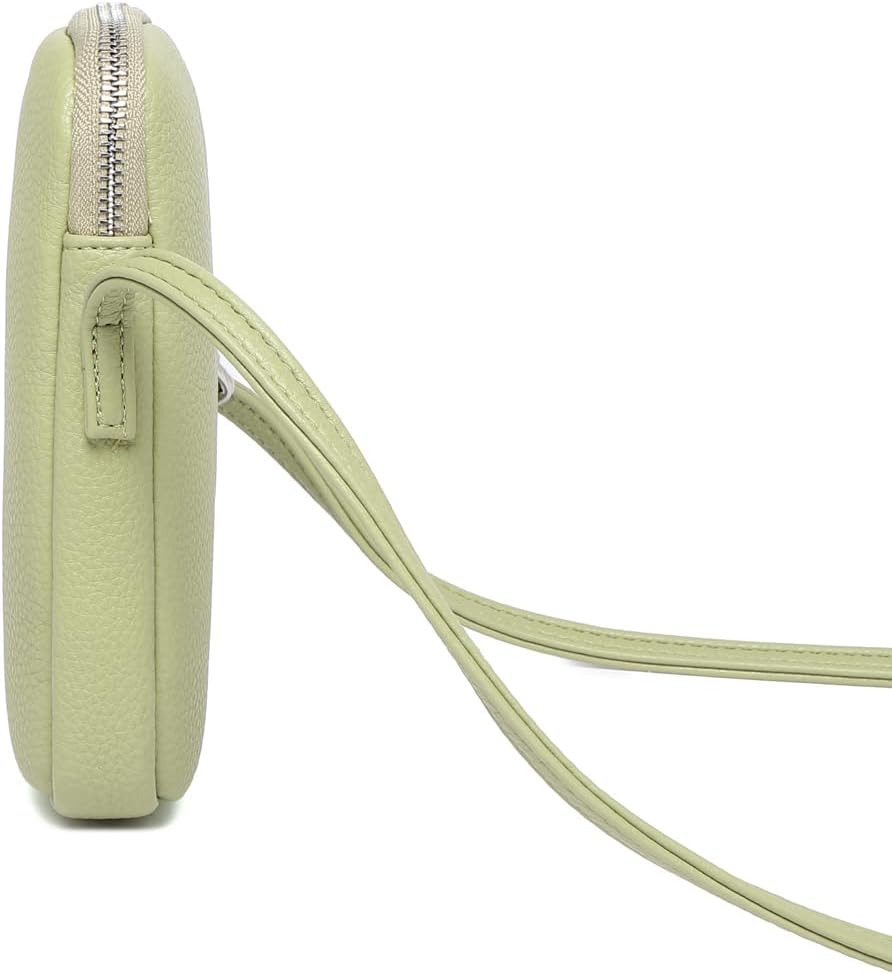 Small Crossbody Cell Phone Purse for Women Lightweight Shoulder Wallet Bag with Card Slots - Colors B