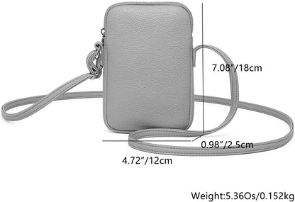 Small Crossbody Cell Phone Purse for Women Lightweight Shoulder Wallet Bag with Card Slots - Colors B