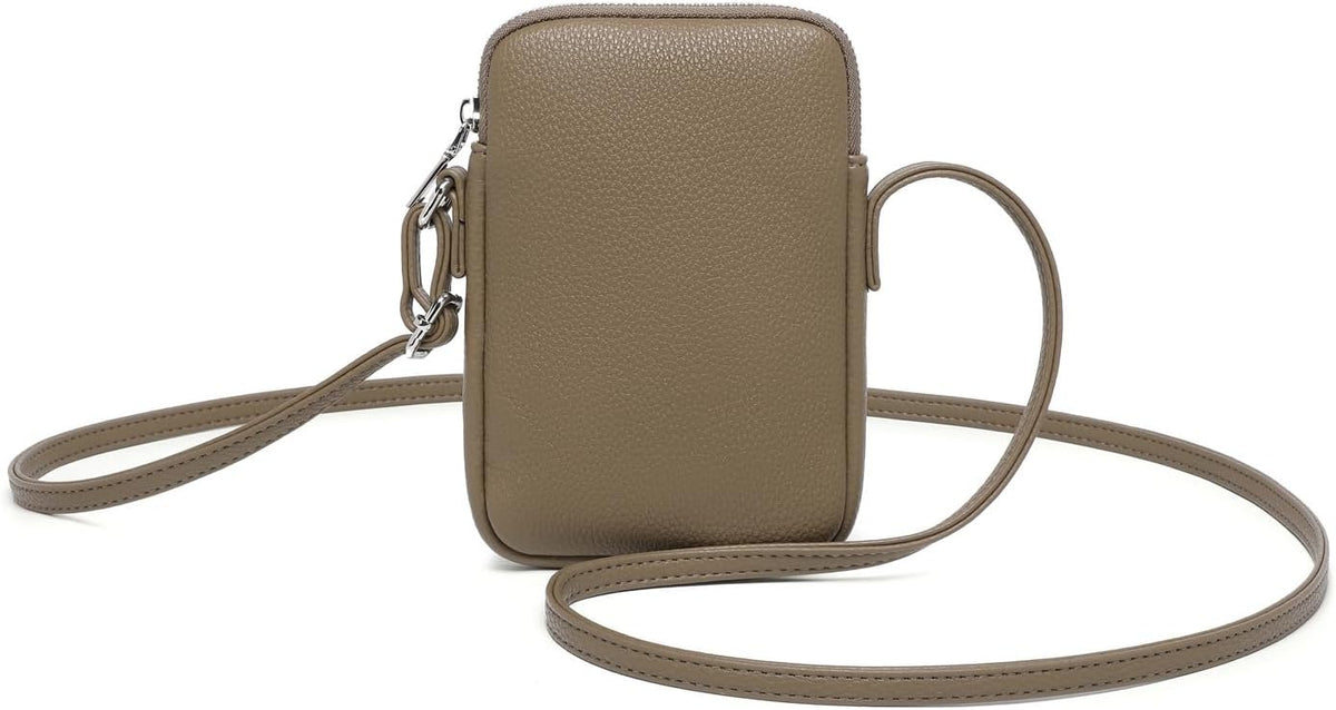 Small Crossbody Cell Phone Purse for Women Lightweight Shoulder Wallet Bag with Card Slots - Colors B