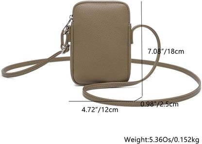 Small Crossbody Cell Phone Purse for Women Lightweight Shoulder Wallet Bag with Card Slots - Colors B