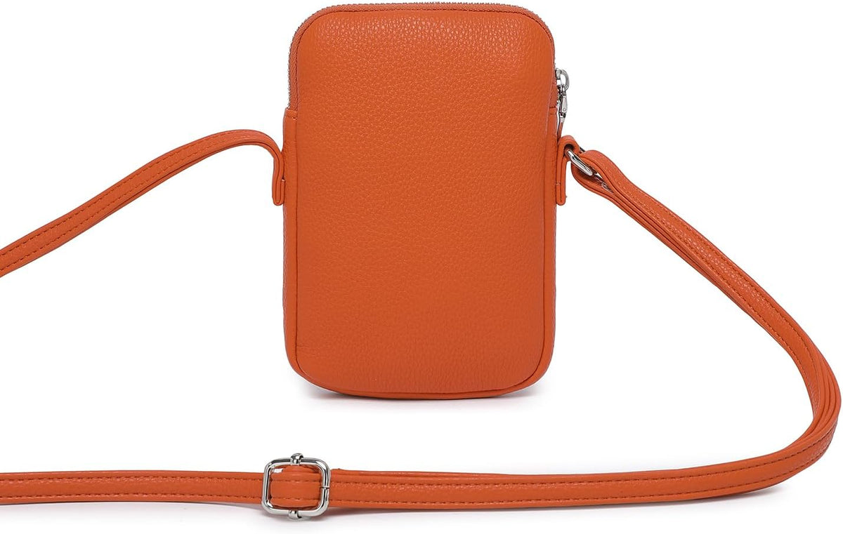 Small Crossbody Cell Phone Purse for Women Lightweight Shoulder Wallet Bag with Card Slots - Colors B