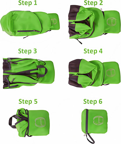 Outdoor Lightweight Foldable Water Resistant Backpack for Travel Hiking Riding