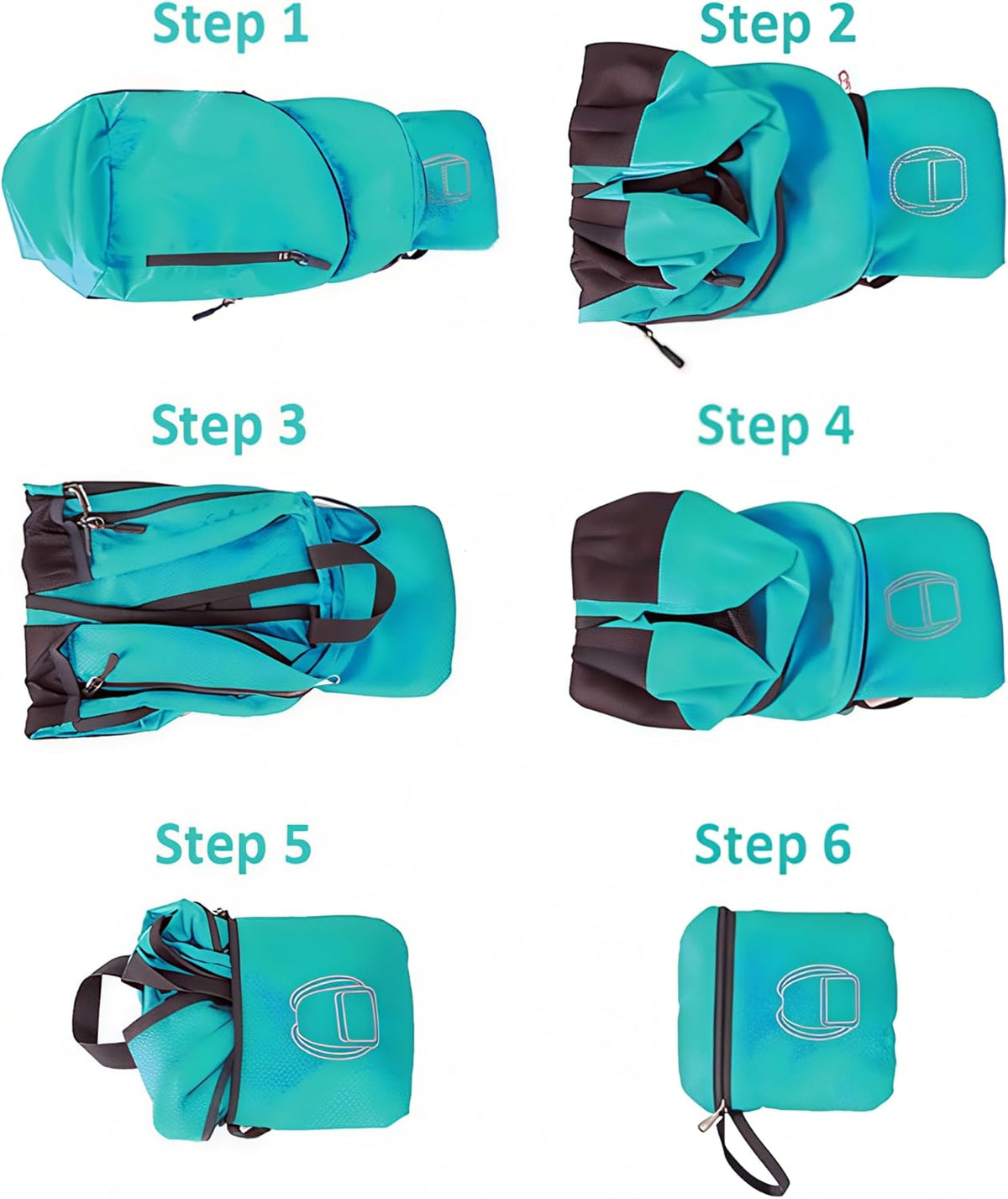 Outdoor Lightweight Foldable Water Resistant Backpack for Travel Hiking Riding