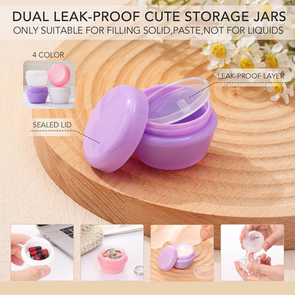 21 Pack Leak Proof Silicone Travel Bottles Set, TSA Approved Containers for Toiletries, Travel Size Accessories and Shampoo Conditioner Bottles with Toiletry Bag (BPA Free)